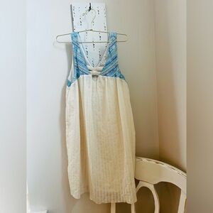 Flying Tomato Sleeveless Boho Summer Dress; Size Small